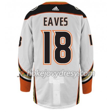 Pánské Hokejový Dres Anaheim Ducks PATRICK EAVES 18 Adidas Bílá Authentic